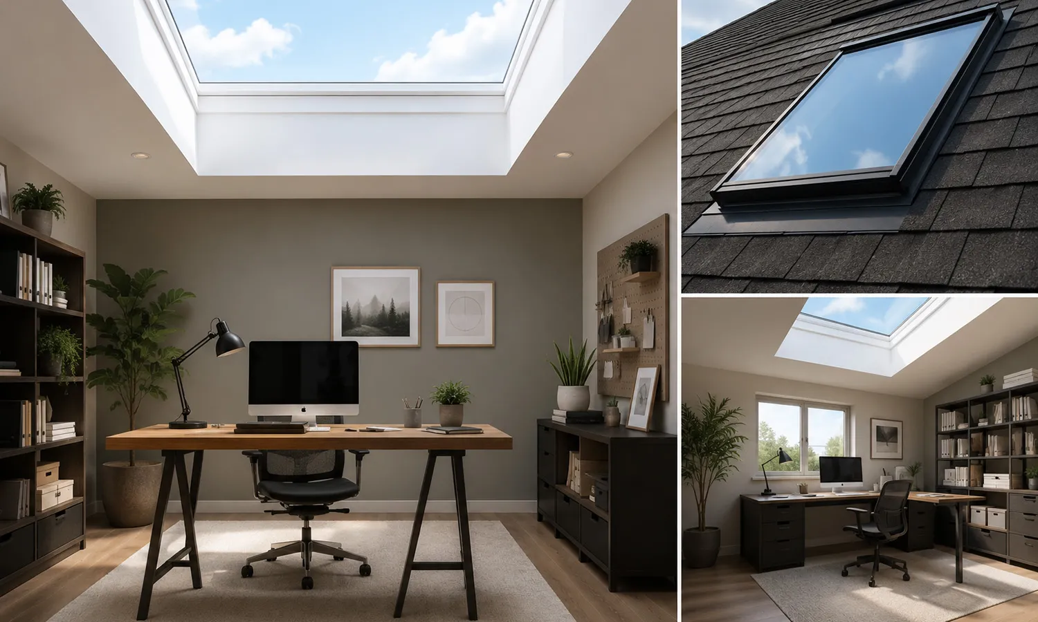 Working under the Sky: How Skylights Change the Home Office