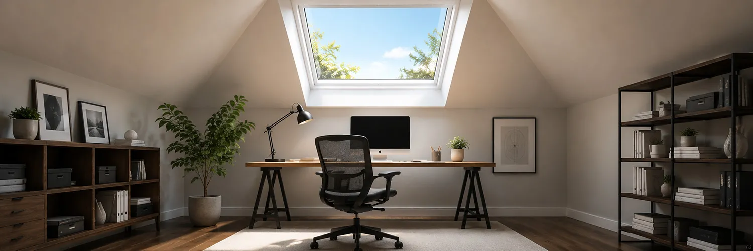 Working under the Sky: How Skylights Change the Home Office