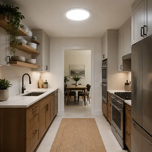 Kitchen in Daylight: How a Sun Tunnel Changes a Space