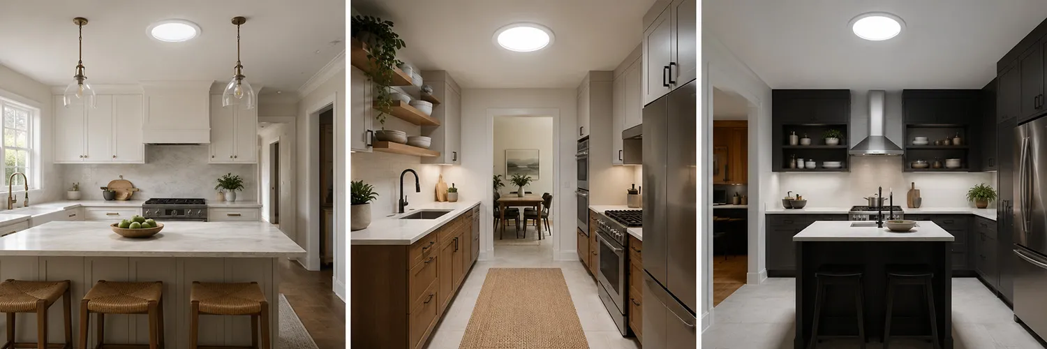 Kitchen in Daylight: How a Sun Tunnel Changes a Space