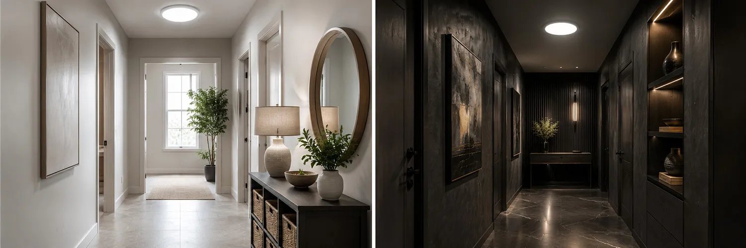 Natural light in the corridor: Sun Tunnel possibilities