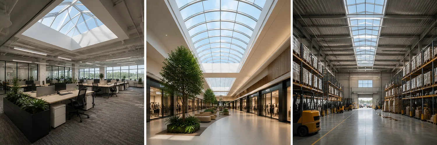 Skylights in Commercial Buildings: Rethinking Spaces