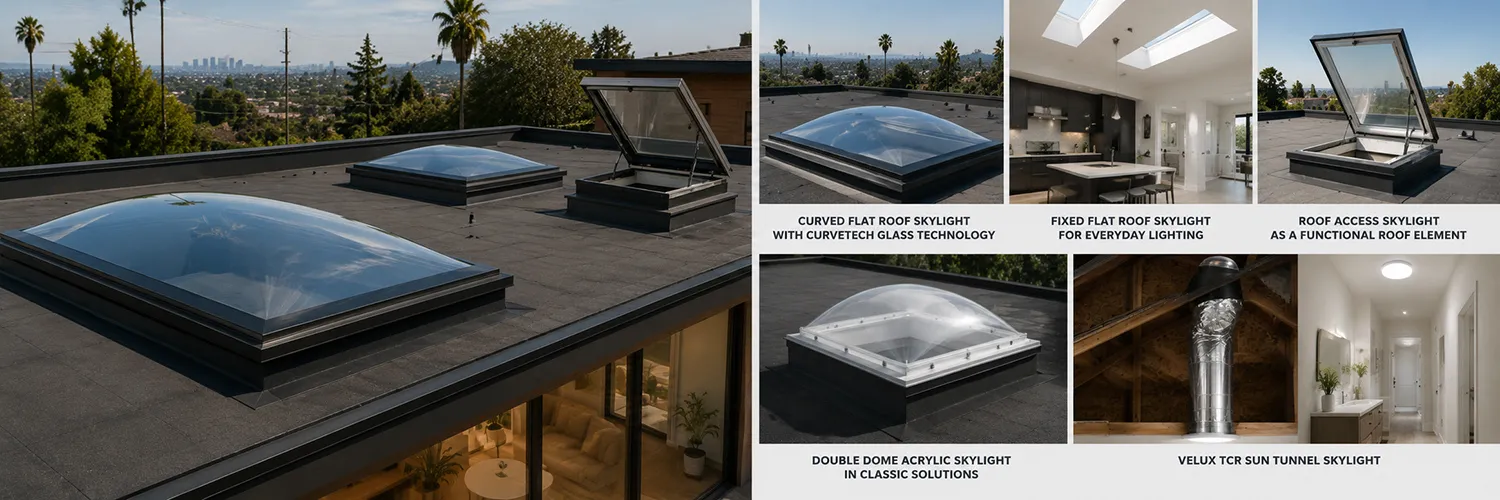 Flat Roof Skylight Systems