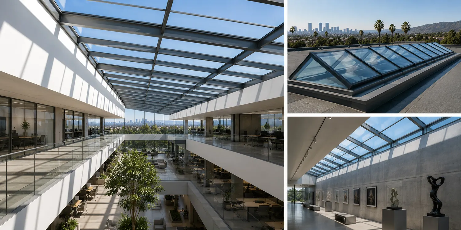 Velux Modular Skylights for Daylighting Systems in LA County